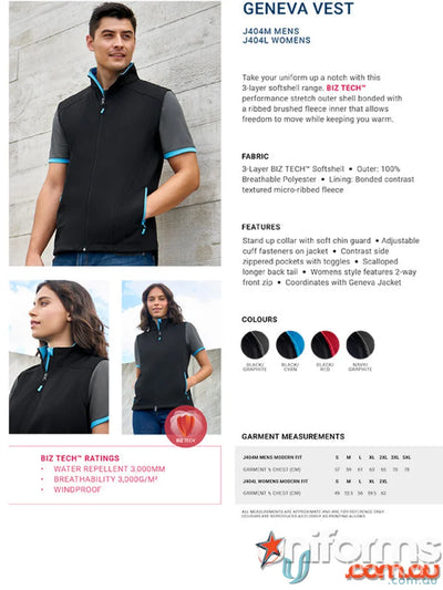Geneva vest info from collection women’s Geneva women’s Geneva vest vest j404l