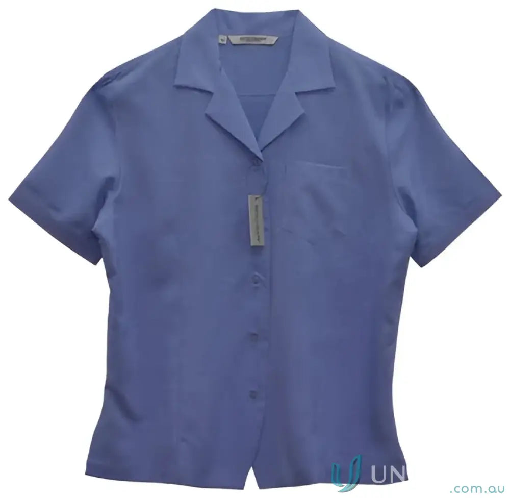 Blue womens cooldry short winning spirit ladies overblouse for a stylish vibe