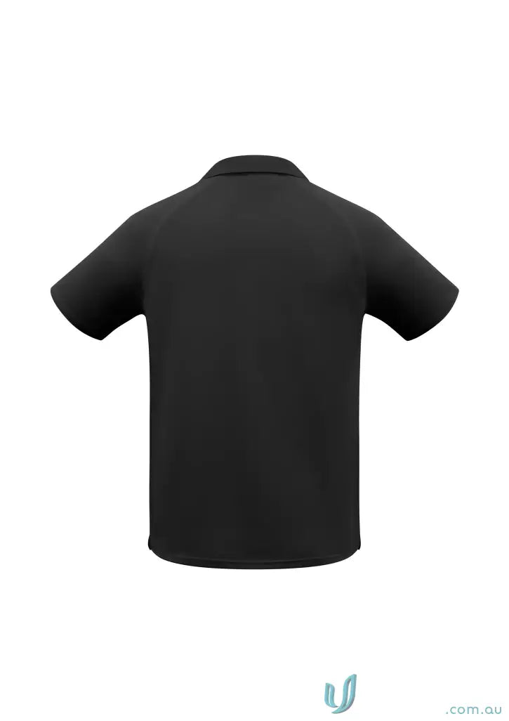 Ladies Sprint Polo p300ls biz collection with a tailored fit, black short-sleeved polo shirt