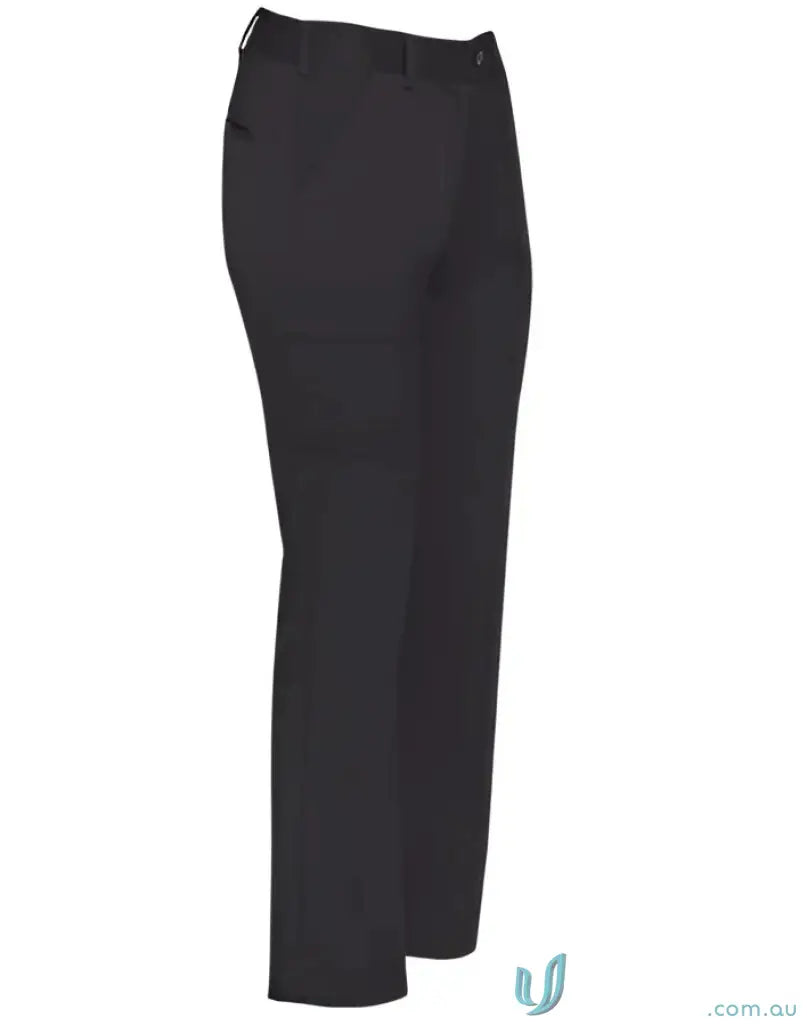 Winning Spirit M9480 Utility Cargo Pants for Ladies with flat front and belt loops