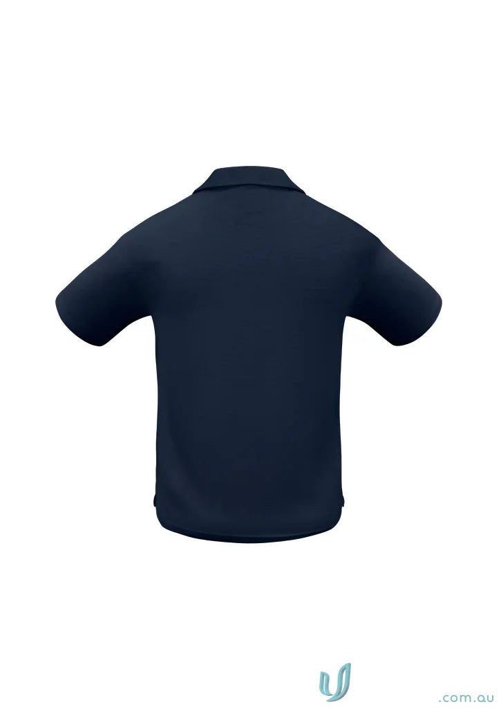 Navy blue micro waffle polo from Biz Collection P3300 Mens collection P3300 Polo shirt