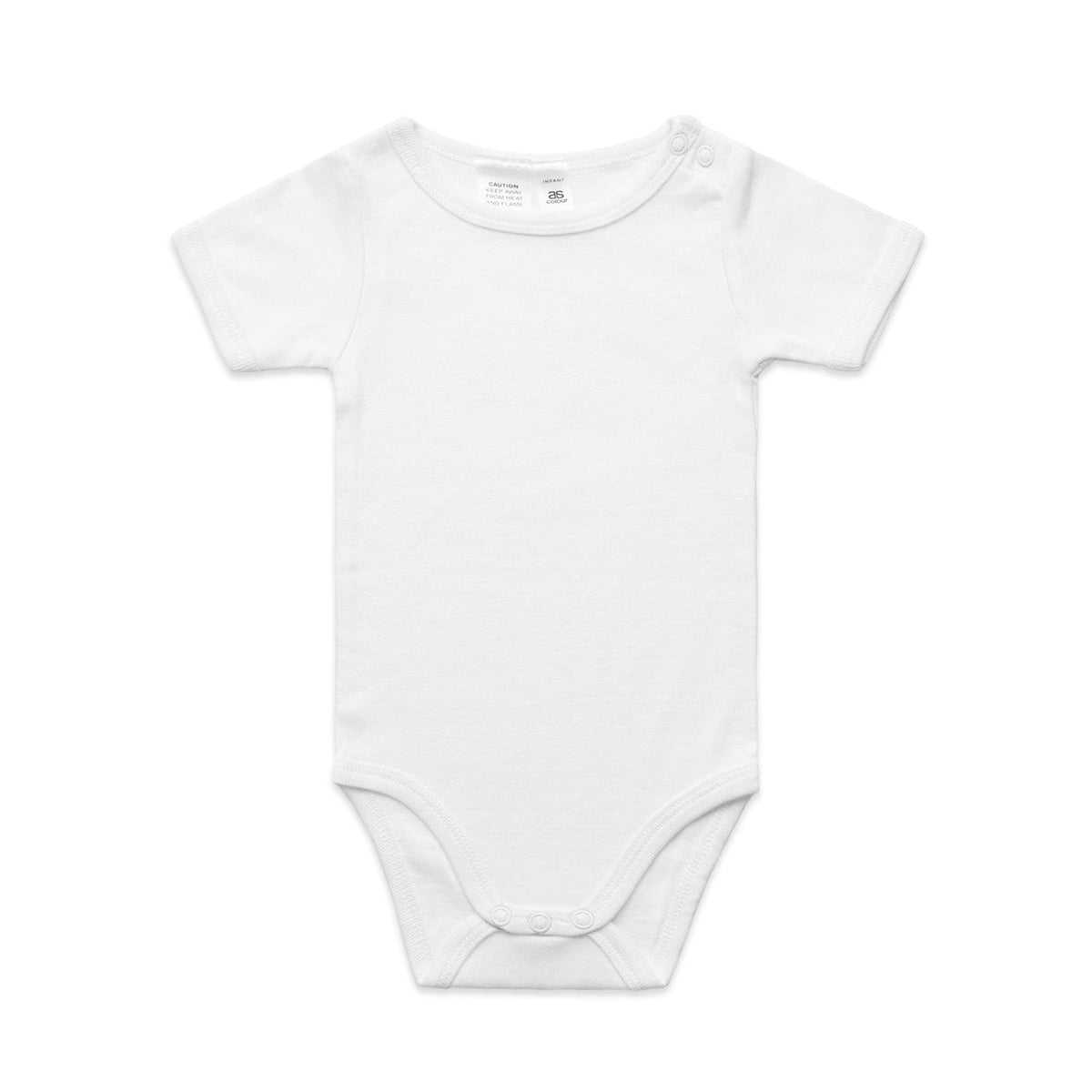 Organic Infant Mini-Me One-Piece 3003 - White