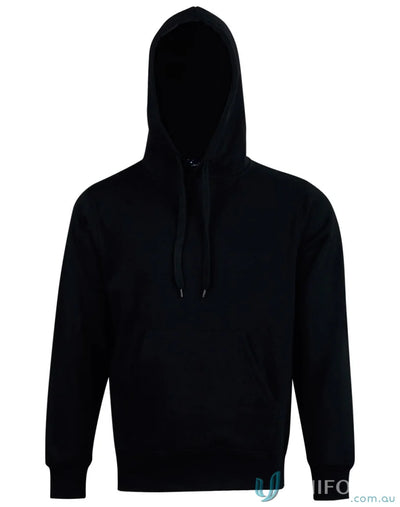 Black Passion Fleece Hoodie with hood lining, perfect for FL09 Spirit Unisex style