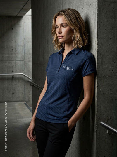 Your Library (EMB) Ladies Profile Polo