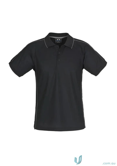 Mens resort polo shirt with white piping for effortless style from Resort Polo collection
