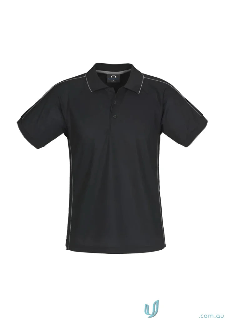 Mens resort polo shirt with white piping for effortless style from Resort Polo collection