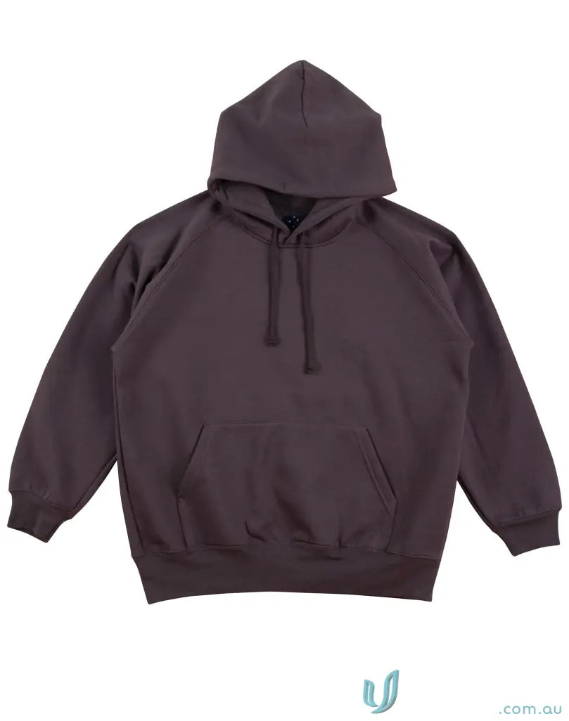 Brown subZero Youth Hoodie, warm hug fleece sweatshirt for cozy vibes