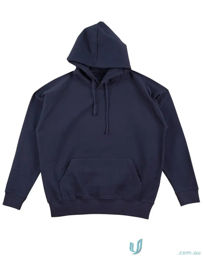 Navy blue SubZero Youth Hoodie fleece hoodie with warm hug fleece texture
