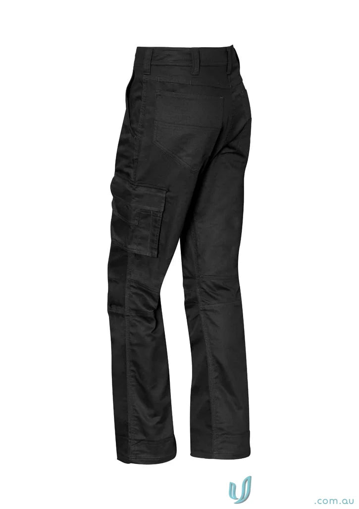 Syzmik women’s rugged cooling cargo pant zp704 in black, stylish and durable rugged cooling cargo