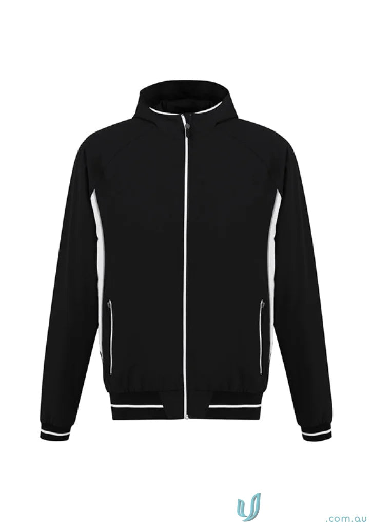 Black and white kids titan jacket for sports, Titan J920K, from Biz Collection Kids