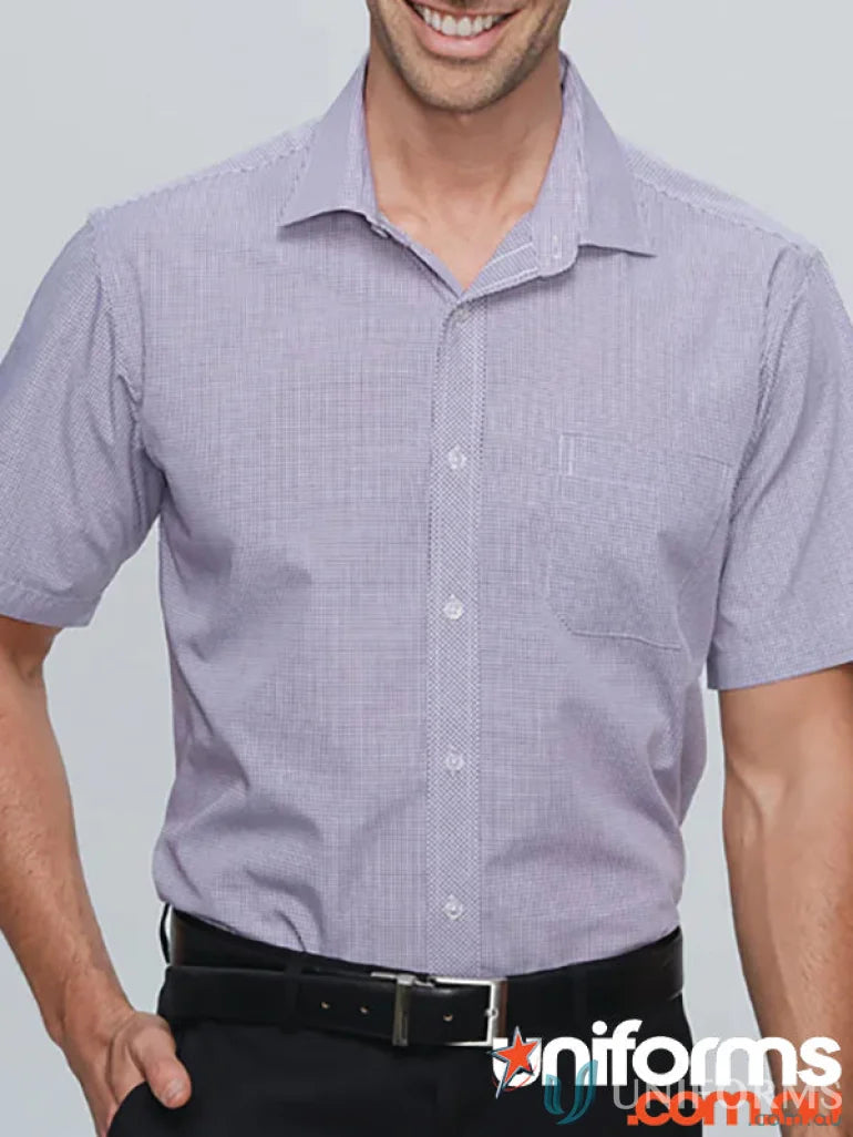 Toorak S S Shirt white short-sleeved button-down ideal for uniforms