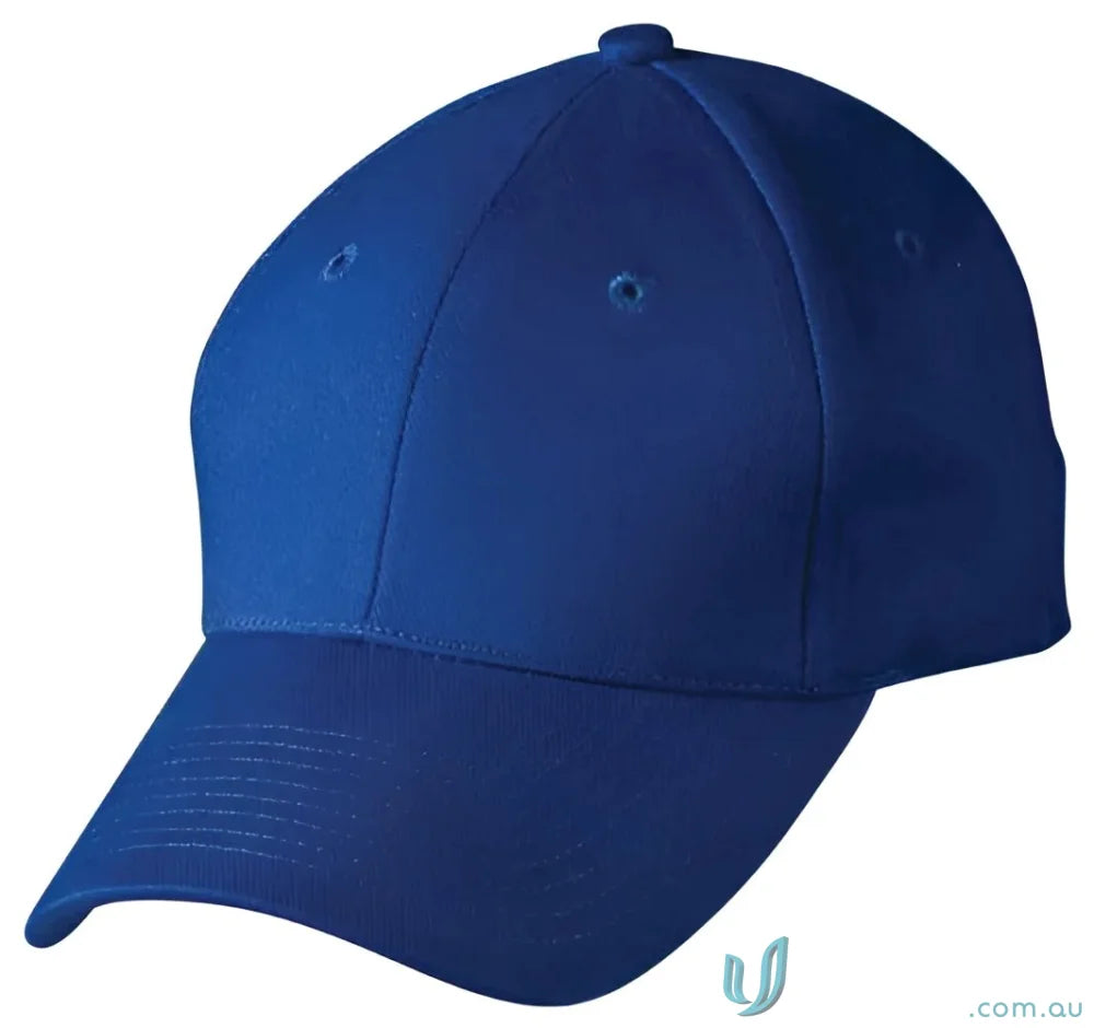 Blue traditional cap made from heavy brushed cotton for timeless style and comfort