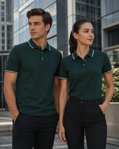 Ladies Bobbin Contrast Polo