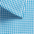 Westgarth gingham easy iron long sleeve shirt fabric
