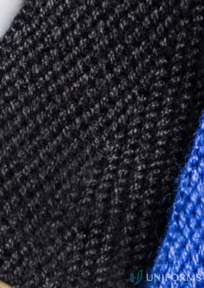 Knitted fabric texture on Yes Chef Urban Waist Straps with antique brass fittings in Biz Collection Urban