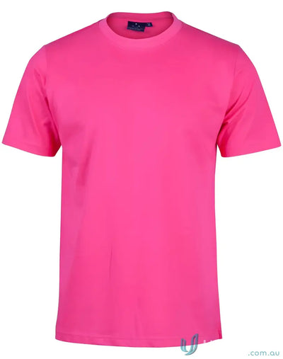 Bright pink kids active Winning Spirit Kids Savvy Tee t-shirt featuring ts37k savvy tee design