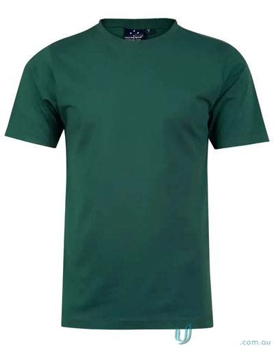 Green short-sleeved ts37k Savvy Tee from Winning Spirit Kids for active kids