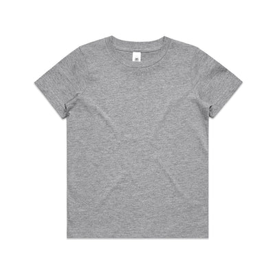 Youth Staple Tee 3006 - Grey Marle